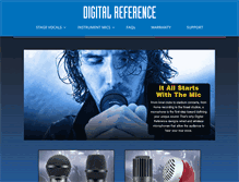Tablet Screenshot of digital-reference.com